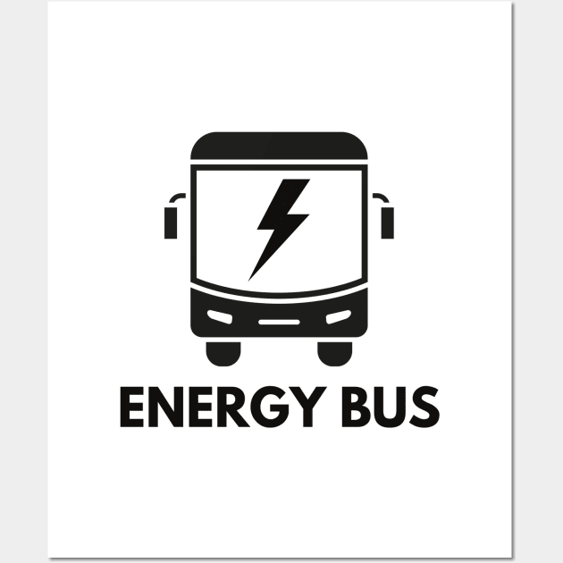 Energy Bus - Electric Window Wall Art by Double E Design